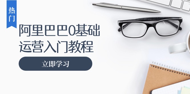 阿里巴巴运营零基础入门教程：涵盖开店、运营、推广，快速成为电商高手-卿云社