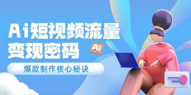Ai短视频流量密码，爆款制作核心秘诀，120万案例深度解析-卿云社