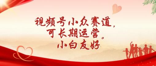 视频号小众赛道，可长期运营，小白友好【揭秘】-卿云社