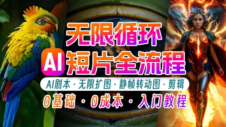 AI剪辑无限循环画面：新手轻松月入上万的秘技【揭秘】-卿云社