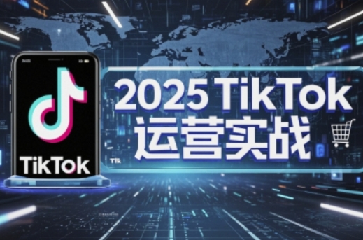 2025TikTok电商运营，掌握TikTok店铺运营核心技巧，实现低成本高转化-卿云社