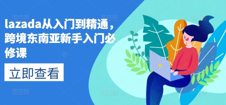 lazada从入门到精通，跨境东南亚新手入门必修课-卿云社