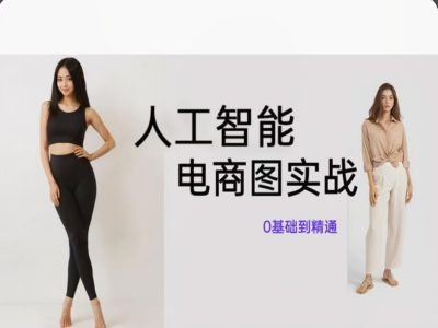 人工智能SD电商图实战，ai绘图0基础到精通-卿云社