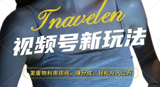 视频号新玩法，废物利用视频，撸分成收益，轻松月入过W【揭秘】-卿云社