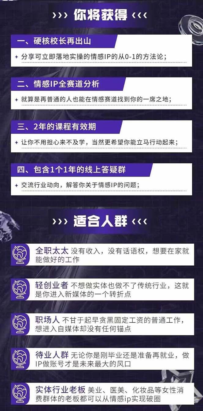 图片[1]-情感直播IP短视频全通大课，普通人的IP之路从情感赛道开始(18节-卿云社