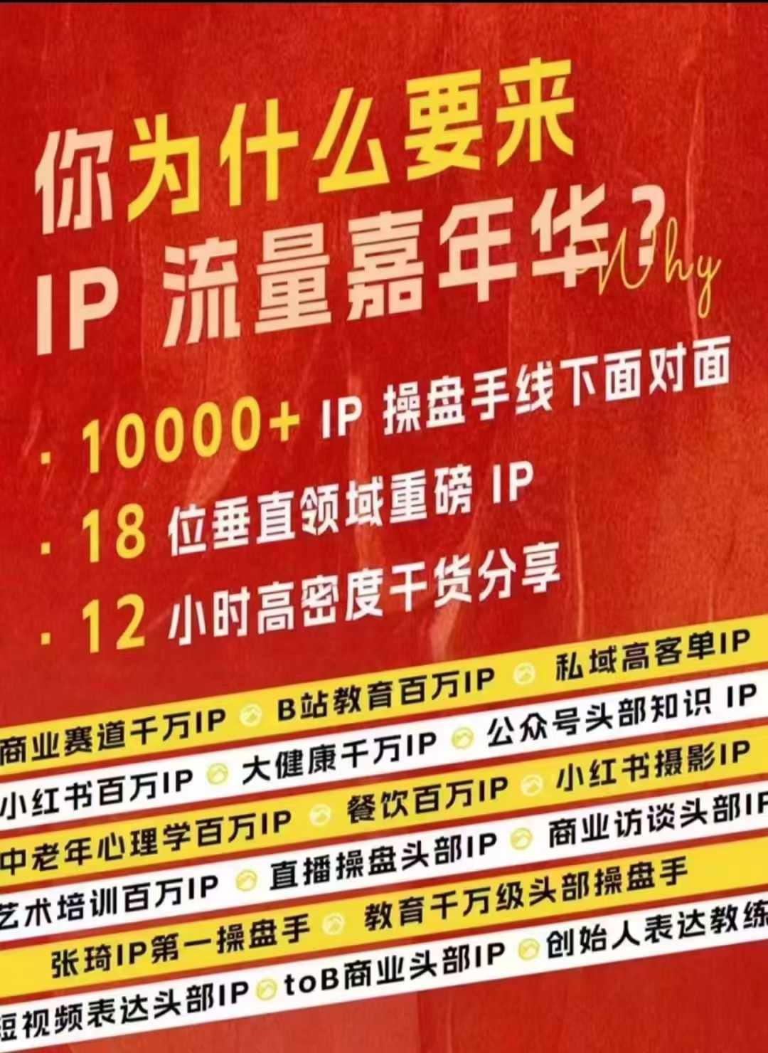群响IP流量嘉年华，​现场视频+IP江湖2024典藏版PPT-卿云社