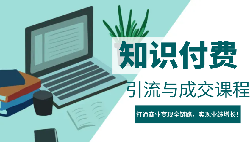 IP合伙人知识付费虚拟项目，引流与成交课程，打通商业变现全链路，实现业绩增长！-卿云社