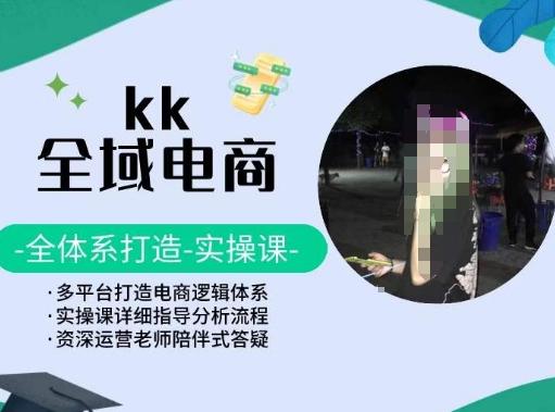 KK全域电商，全体系打造实操课，多平台打造电商逻辑体系-卿云社