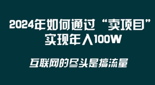 2024年 做项目不如‘卖项目’更快更直接！年入100万-卿云社