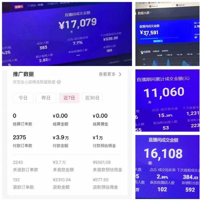 AI智能无人直播，无需出镜，单日收益1000+-卿云社