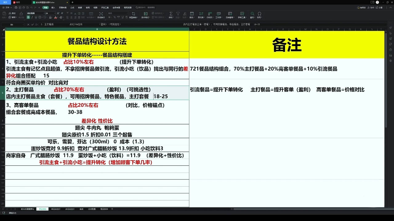 老黄·外卖运营高阶课-卿云社